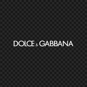 HD Dolce & Gabbana White Logo PNG