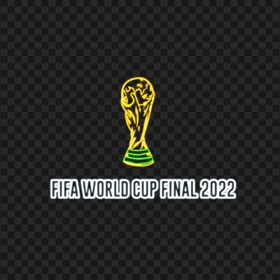 Fifa World Cup Final 2022 Logo Sign PNG Image