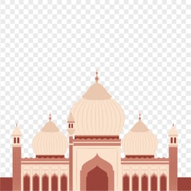 Cartoon Vector Islam Mosque Illustration Icon