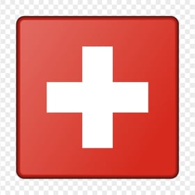 Square Switzerland Swiss Illustration Flag Icon