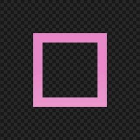 PS Controller Square Pink Button Icon HD PNG