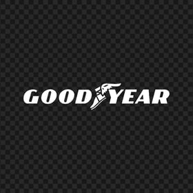 GoodYear Tire White Logo Download PNG