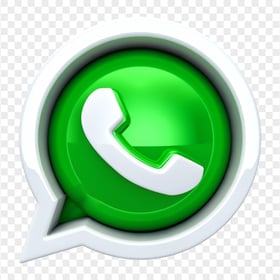 HD 3D WhatsApp Wa App Logo Icon PNG