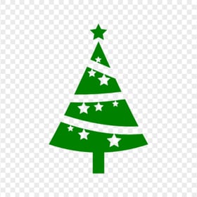 HD Modern Green Christmas Tree Icon PNG