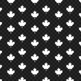 Canada White Maple Leaf Pattern