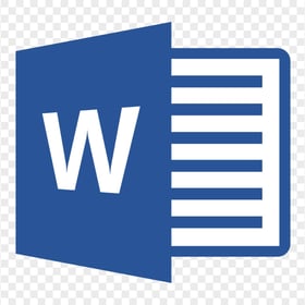 Microsoft Word Logo HD PNG
