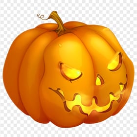 Evil Spooky Scary Pumpkin Face Halloween