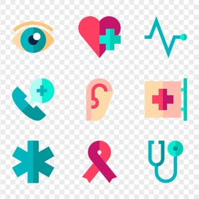 Healthcare Medical Emergency Hospital Icons