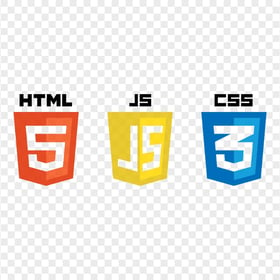 HTML JS CSS Logos Icons PNG