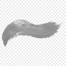 HD Real Grey Brush Stroke PNG