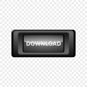 Download Dark Black Glossy Web Button HD PNG