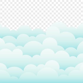 HD Cartoon Sky Clouds Graphic Illustration PNG