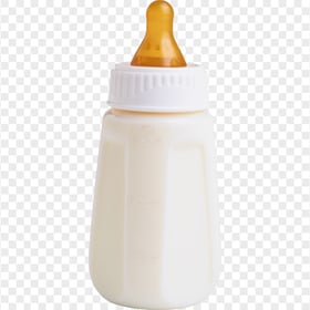 HD Real Baby Milk Bottle PNG