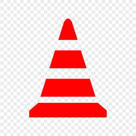Red Traffic, Sport Cone Icon PNG Image
