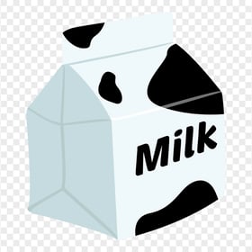 HD Cartoon Clipart Milk Carton Box PNG
