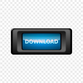 HD PNG Download Black & Blue Glossy Web Button
