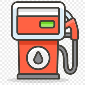 Vector Dispenser Petrol Pump Icon PNG