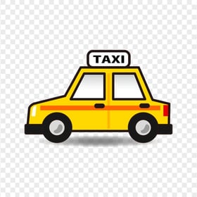 Side View Checker Taxi Cab Icon PNG IMG