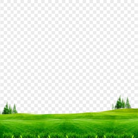 HD Nature Grass Green Field Lawn Frame Transparent PNG
