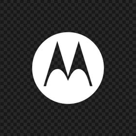 Motorola White Logo Icon Image PNG