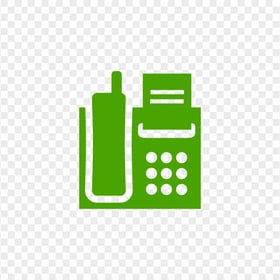 HD Green Home Phone Icon Transparent PNG