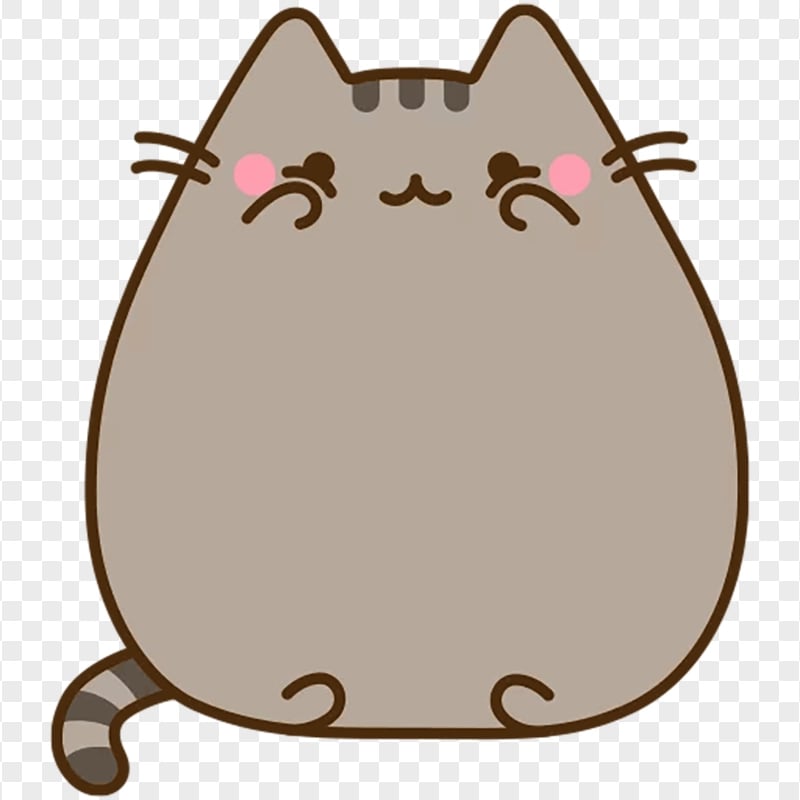 Pusheen hot sale cat transparent