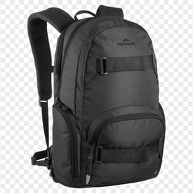 HD Black Backpack Transparent Background