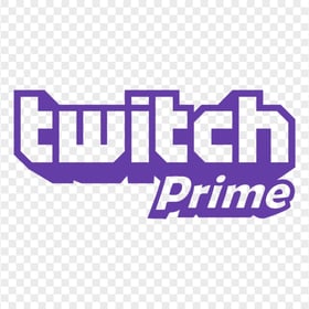 HD Twitch Prime Outline Logo PNG