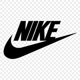 Black Nike Logo Transparent Background