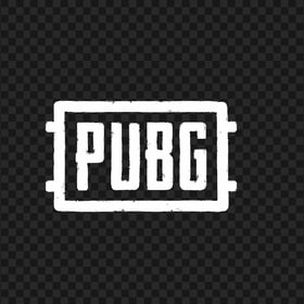 HD PUBG White Logo Grunge Style