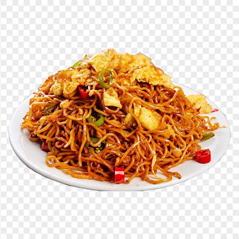 Chinese Cuisine Spaghetti Pasta Plate PNG Citypng