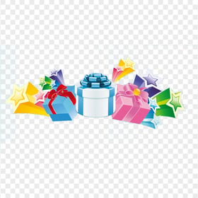 Group Of Gifts Boxes Illustration Transparent Background
