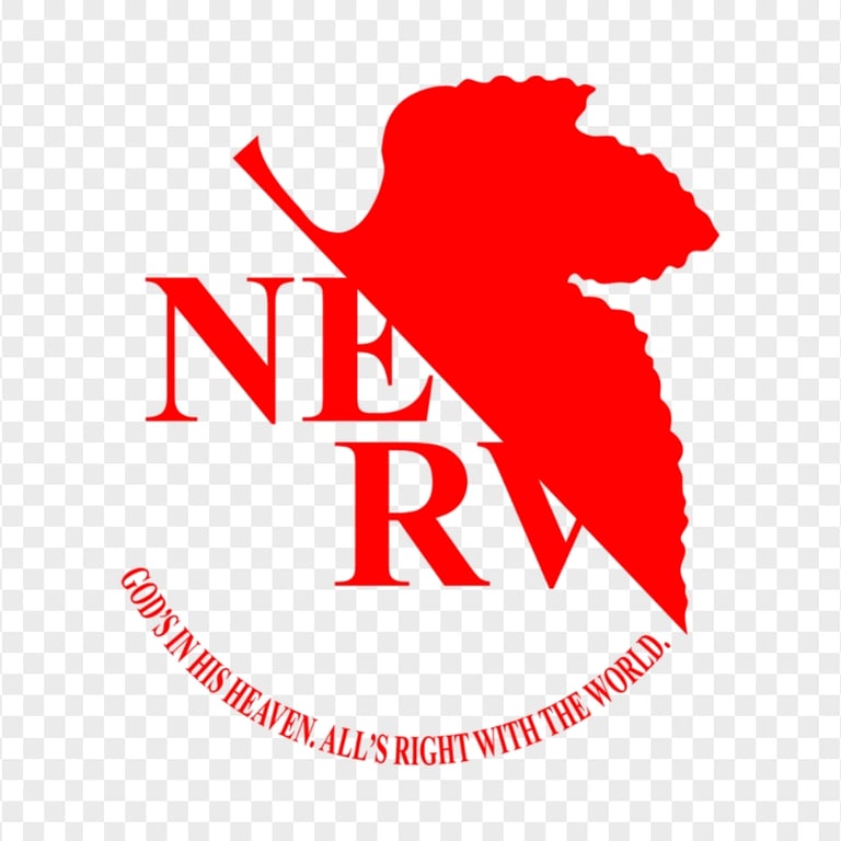 HD Neon Genesis Evangelion Nerv Logo PNG