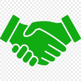 Transparent Handshake Green Icon Symbol
