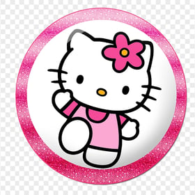 Hello Kitty Pink Topper Transparent Background