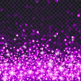 HD Purple Bokeh Sparkling Lights Effect PNG