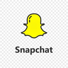 Vector Snapchat Ghost Logo Icon PNG Image