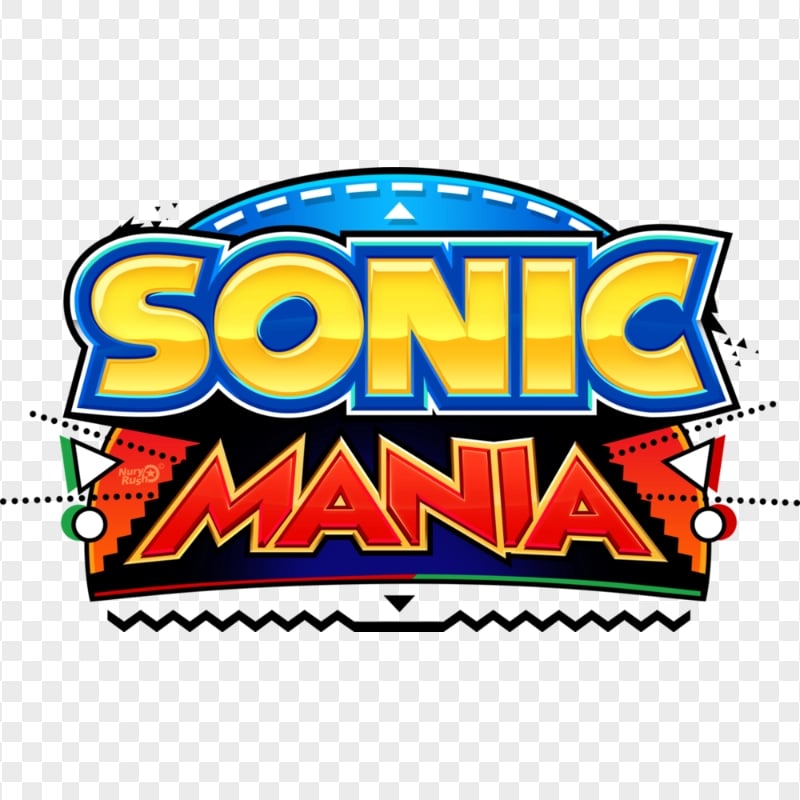 Sonic Mania Logo Transparent Background