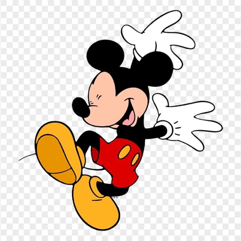 Mickey Mouse Smiley Face PNG Image