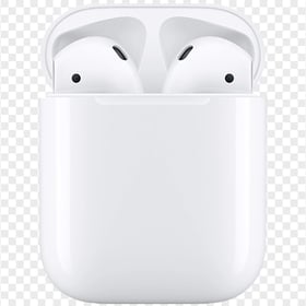 Opened Case Apple Airpods Headset Wireless Bluetooth