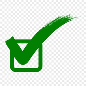 Green Checkmark Icon Transparent PNG