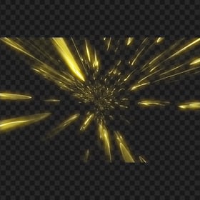 Download Yellow Spark Effect PNG