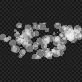 HD Light White Bokeh Effect PNG