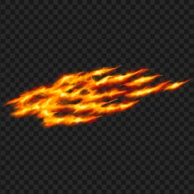 Realistic Fire Wind Effect HD PNG