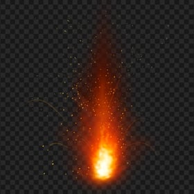 HD PNG Fire Particles Sparks Effect