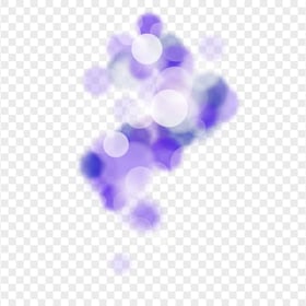HD Purple Bokeh Thumbnail Effect Background PNG