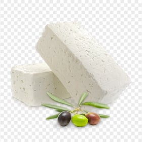 Goat Feta White Cheese HD PNG