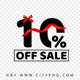 Discount 10 Percent Off Sale Sign Logo PNG Image