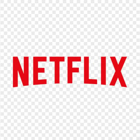 Red Large Netflix Logo Text