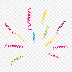 Vector Confetti, Ribbon, Scatter Party Celebration PNG | Citypng